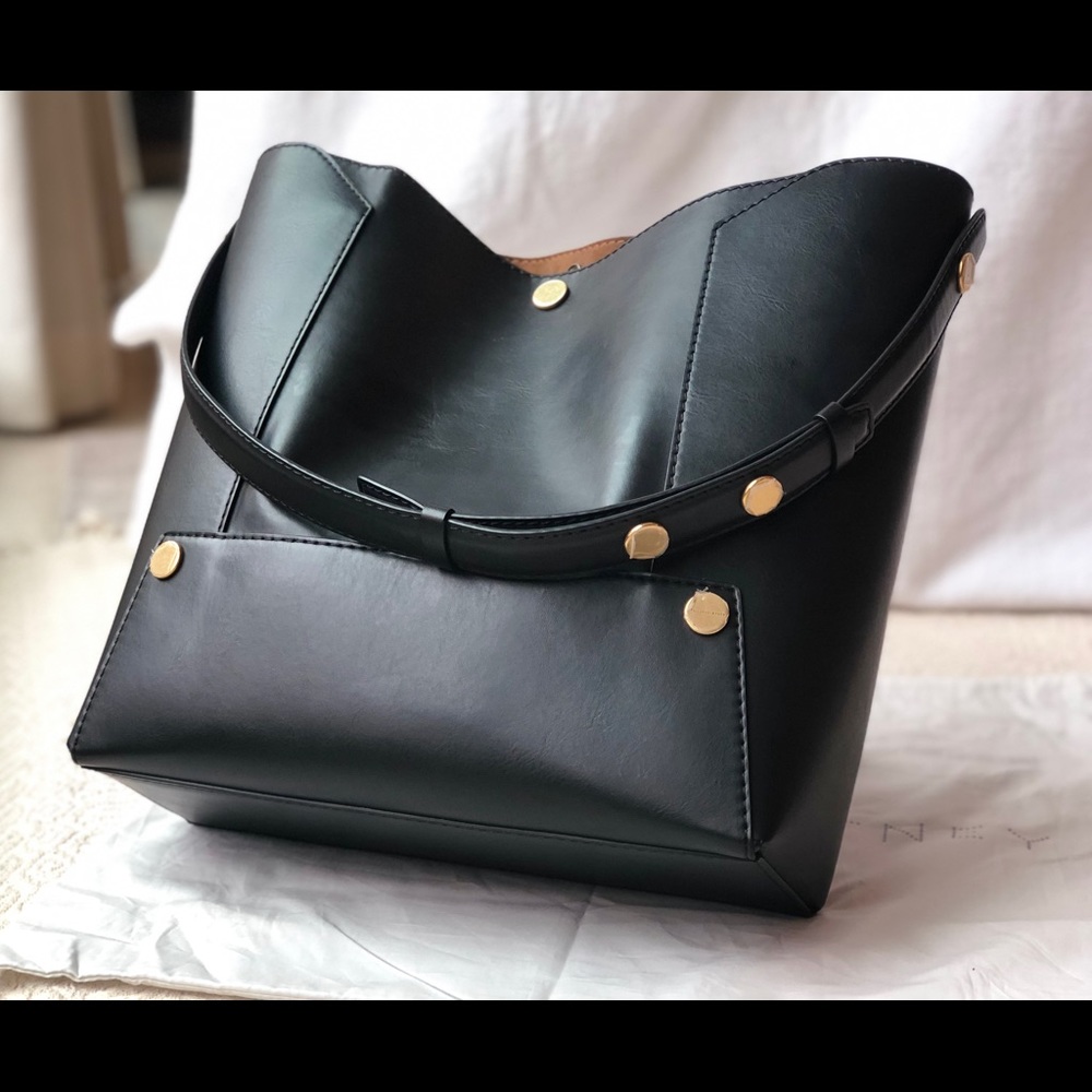 Stella McCartney Popper Faux Leather Bag